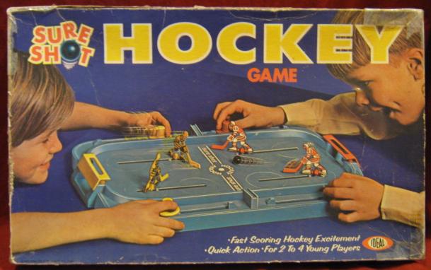 ideal sure shot hockey game box