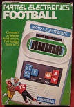 mattel football handheld electronic game boxed