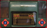 mattel world championship football handheld electronic game loose