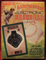 tandy championship baseball handheld electronic game boxed
