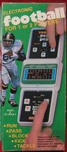 coleco head-to-head football handheld electronic game boxed