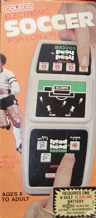 coleco head-to-head soccer handheld electronic game boxed