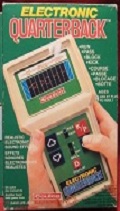 coleco quarterback handheld electronic game boxed