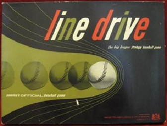 lord and ferber line drive baseball board game