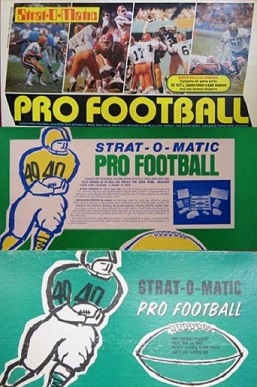 STRAT-O-MATIC FOOTBALL GAMES